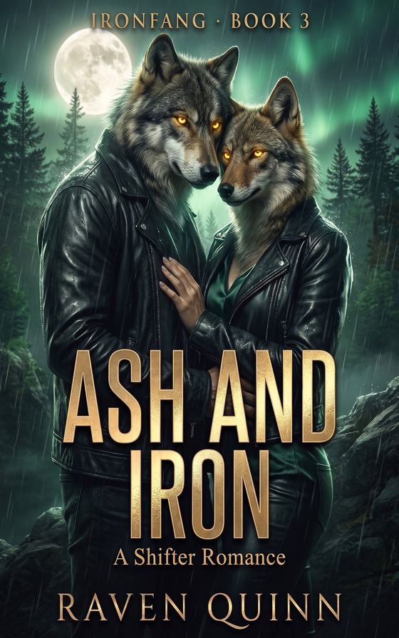 Ash and Iron — A Shifter Romance book cover
