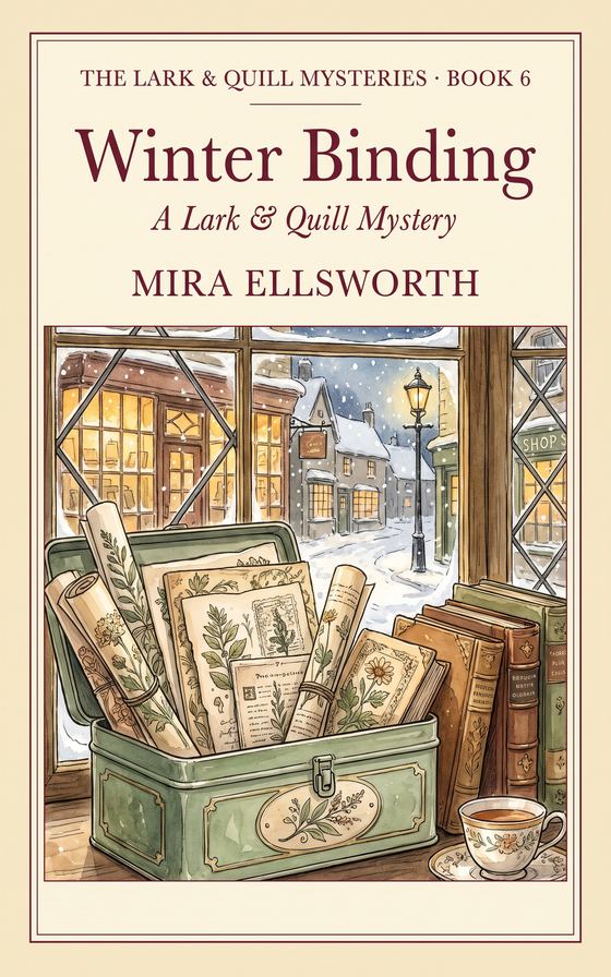 Winter Binding — A Lark & Quill Mystery book cover